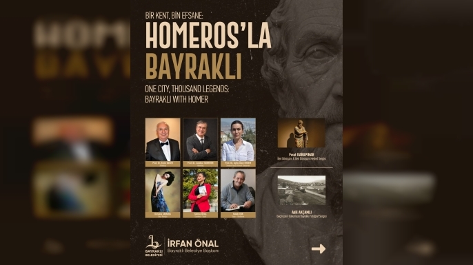 4. Uluslararası Bayraklı Homeros Sanat ve Edebiyat Festivali Başlıyor