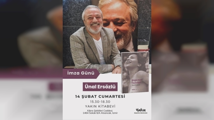 Ünal Ersözlü, Yeni Kitabı “Böğürtlen Öpücüğü” ile Okurlarıyla Buluşuyor