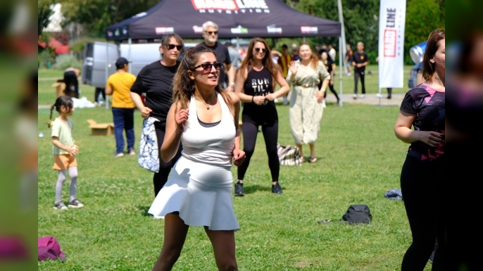 Alsancak Fitness Festival coşkusu, Kültürpark’ta devam ediyor