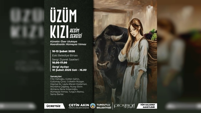 Turgutlu’nun Simgesi Üzüm Sanatla Hayat Buluyor