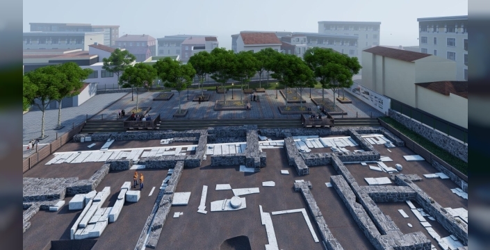 Konak’a tarihi müjde: Arkeopark projesine kurul onayı